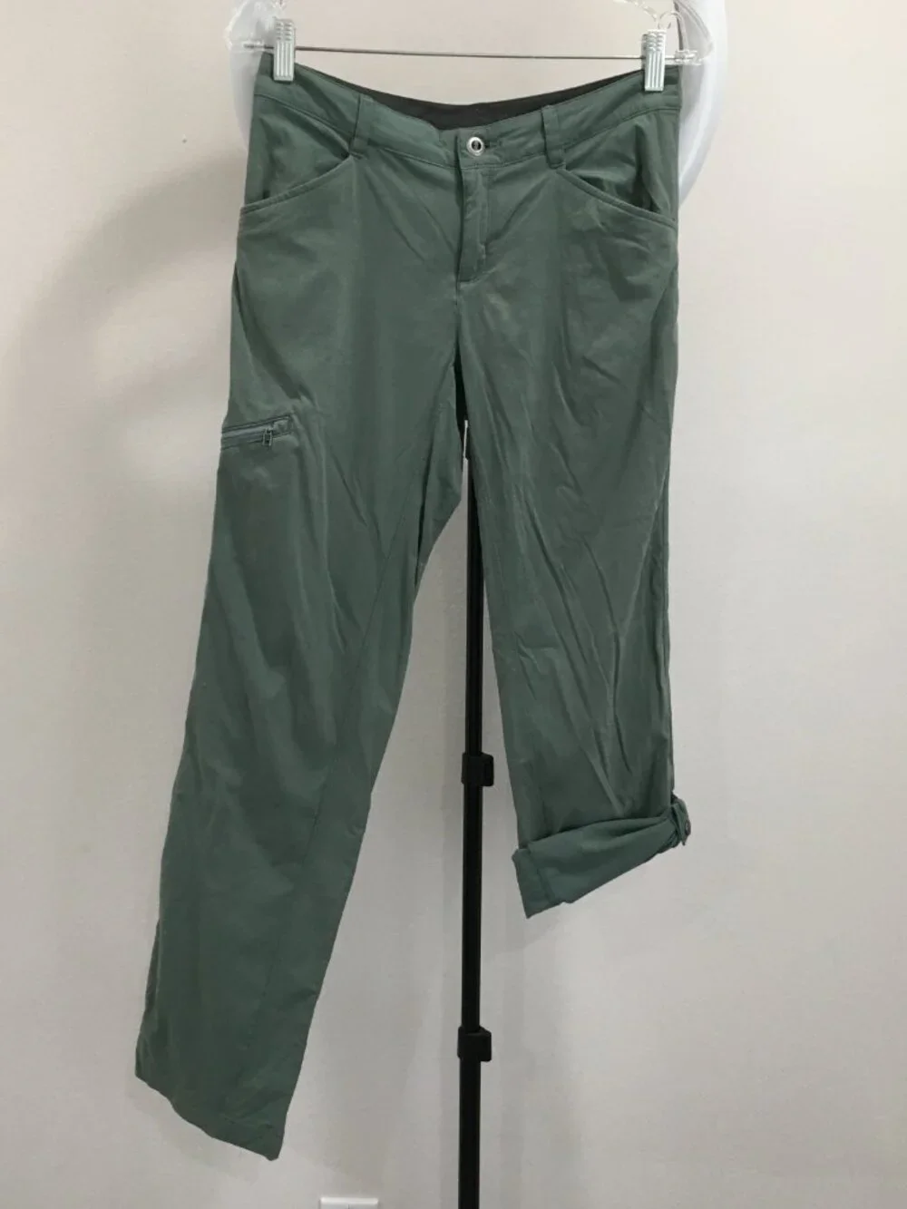PATAGONIA Green Adjustable Convertible Leg Zip Pockets Hiking Activewear Pant - Picture 11 of 16